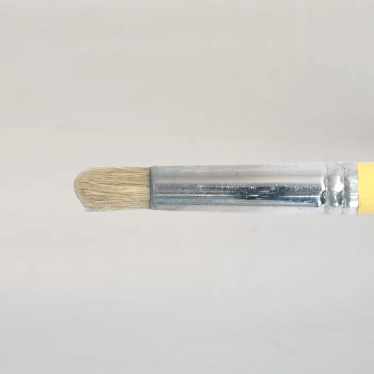 Pincel Rex S-1200 - Cerda Corta Blanca de Cochino Mango Corto