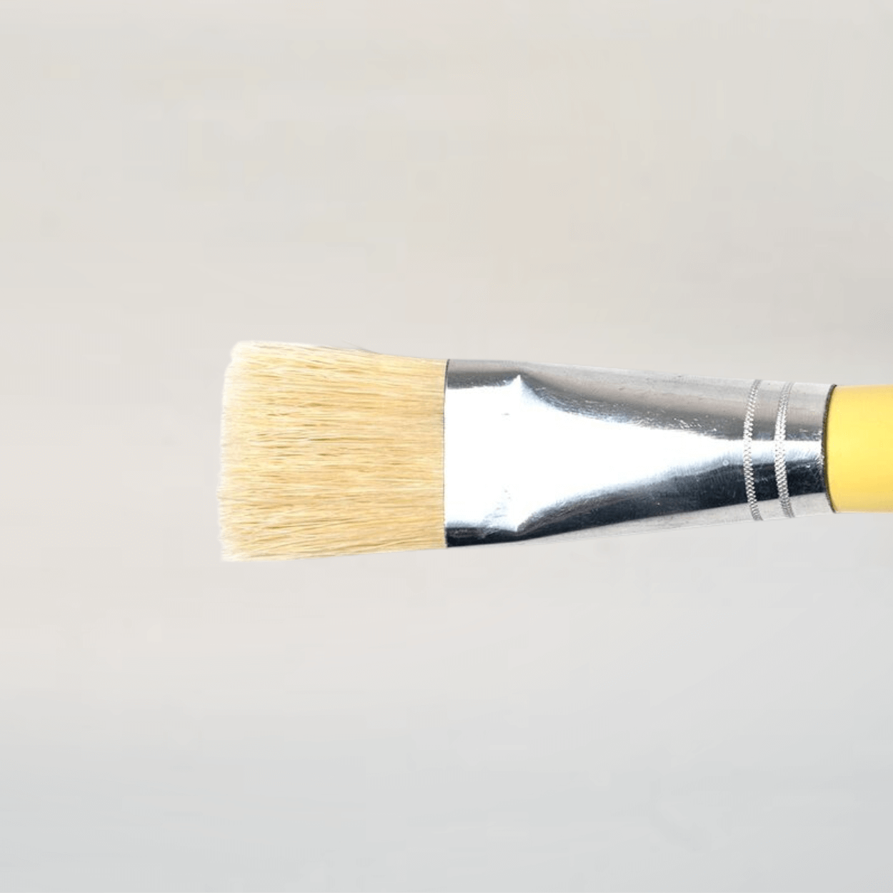 Pincel Rex S-1200 - Cerda Corta Blanca de Cochino Mango Corto