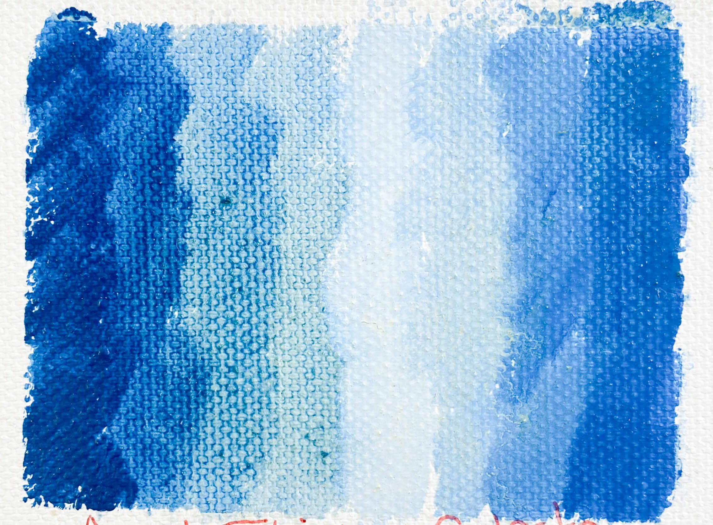 Óleo Azul Ftalo Cyan PB15-3/PW4/PW6