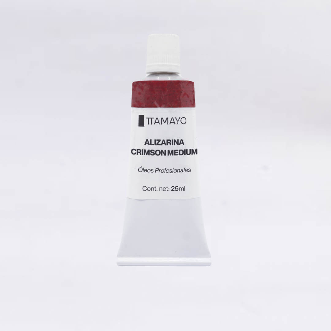 Óleo Alizarina Crimson Medium PR83