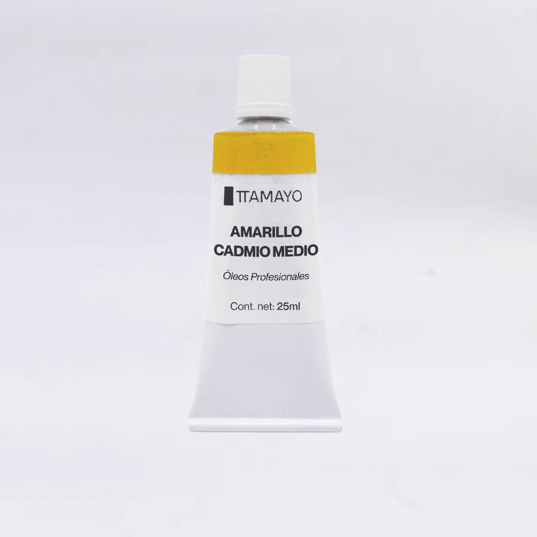 Óleo Amarillo Cadmio Medio PY35