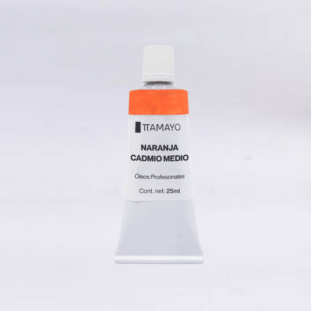 Óleo Naranja Cadmio Medio PO20