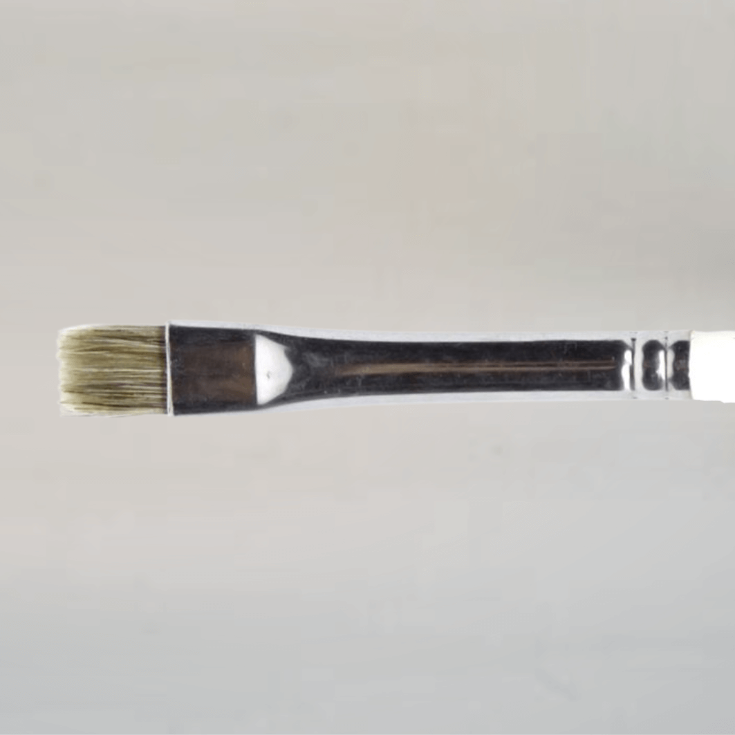 Pincel Rex S-185 - Pelo Corto Natural de Oreja de Buey Mango Corto