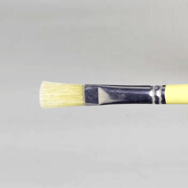 Pincel Rex S-200 - Cerda Larga Blanca de Cochino Mango Largo