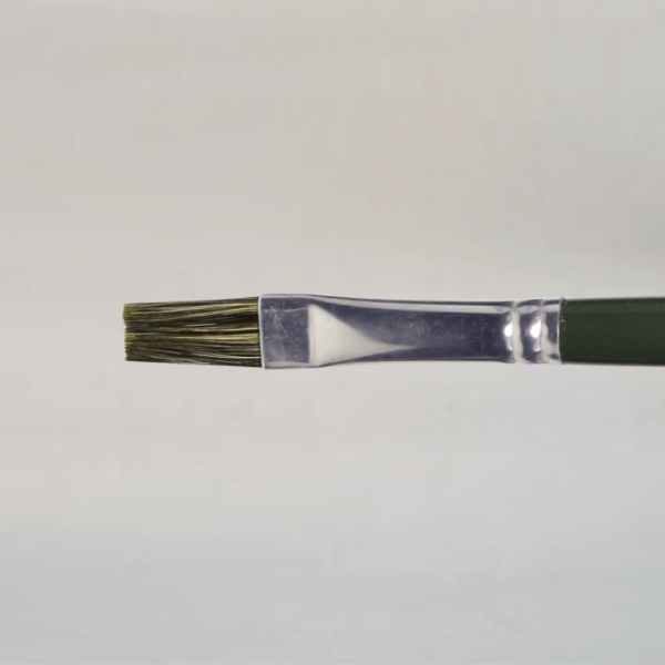 Pincel Rex S-400 - Pelo Corto Natural de Oreja de Buey Mango Largo