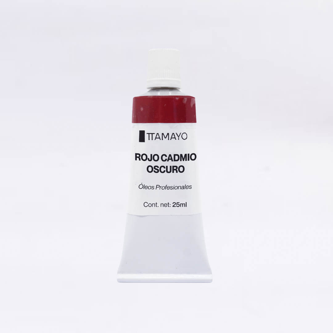 Óleo Rojo Cadmio Oscuro PR108